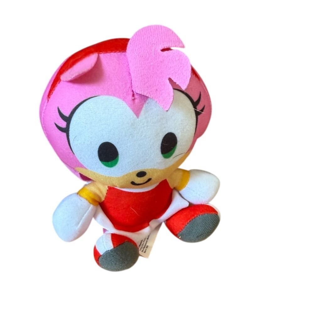 Sonic The Hedgehog Amy‎ Rose Plush small Doll Stuffed Toy collectible